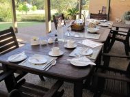 Breakfast on Mountain Patio